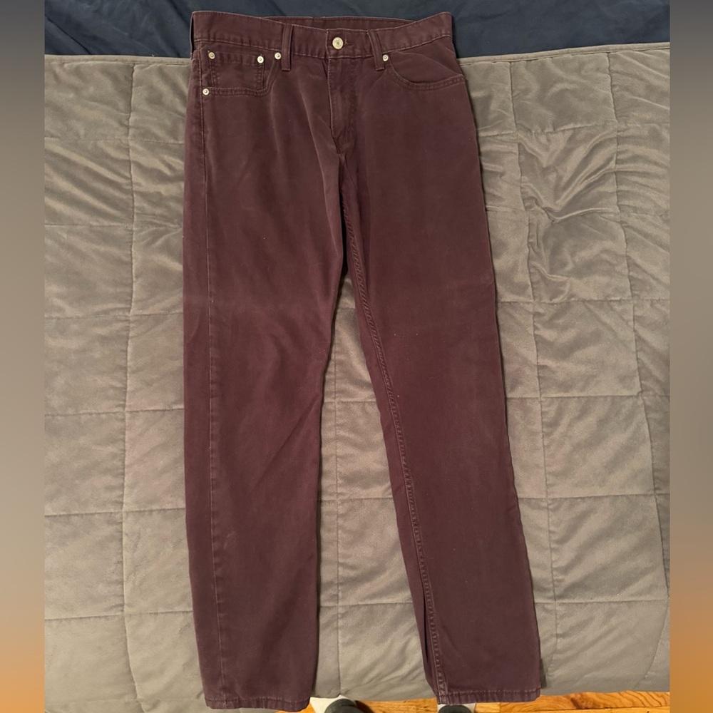 Levi Strauss Men’s Burgandy Pants